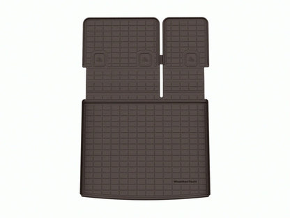 WeatherTech 19-22 Jeep Cherokee KL (w/Cargo Floor in Highest Pos) Seatback Cargo Liner HP - Cocoa