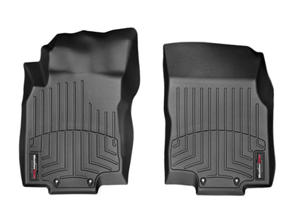 WeatherTech 14+ Nissan Rogue Front FloorLiners - Black