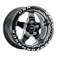 Weld S904 17x10 Ventura Beadlock 5x114.3 ET 49 BS 7.42 Gloss BLK MIL DIA 78.1