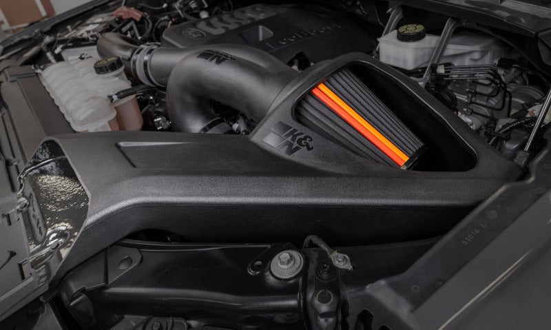 K&N 21-24 Chevrolet Silverado 1500 V8 5.3L/6.2L F/L NextGen Dryflow Cold Air Intake