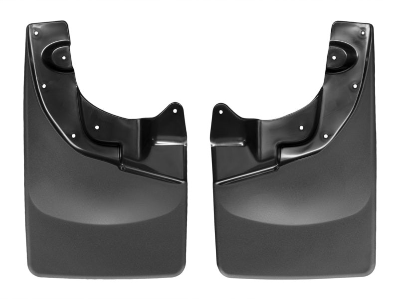 WeatherTech 05-13 Toyota Tacoma No Drill Mudflaps - Black