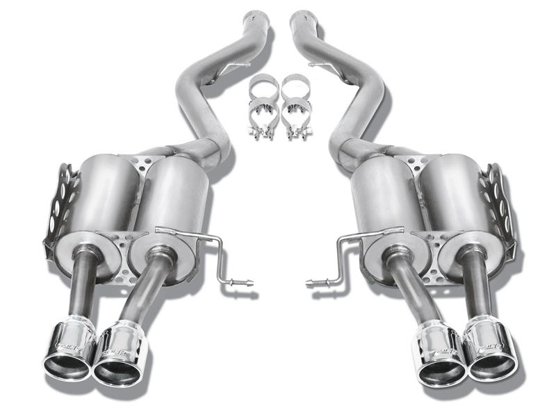 Borla 15-17 F-150 2.7/3.5L V6 EcoBoost / 5.0L V8 Black Chrome Cat-Back Touring Exhaust