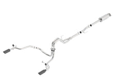Borla 15-16 Ford F150 3.5L EcoBoost Ext. Cab Black Chrome CB Exhaust ATAK Single Split Rear Exit