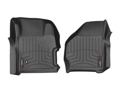 WeatherTech 99-07 Ford F250/F350/F450/F550 Super Duty Regular Cab Front FloorLiner - Black