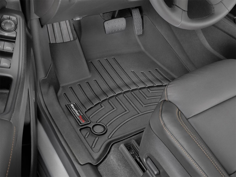 WeatherTech 2018+ Chevrolet Traverse Front FloorLiner - Black