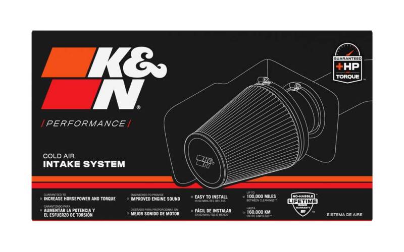 K&N 09-21 Dodge Ram 1500 V8 5.7L Performance Intake