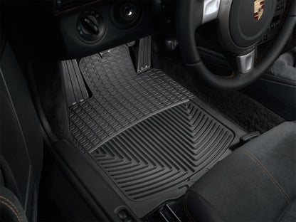 WeatherTech 05-11 Porsche 911 (997) Front Rubber Mats - Black