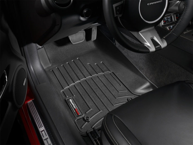 WeatherTech 10+ Chevrolet Camaro Front FloorLiner - Black