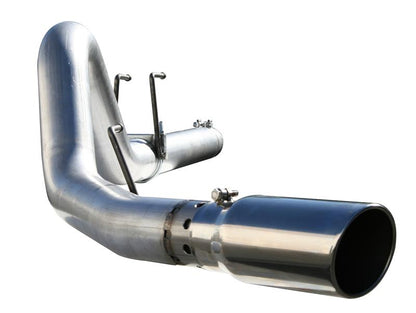 aFe MACH Force XP 4in DPF-Back SS Exhaust 5/07-10 GM Diesel Trucks V8-6.6L (td) LMM