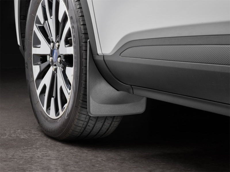 WeatherTech 2020+ Ford Escape/Escape Hybrid Front No Drill Mudflaps - Black
