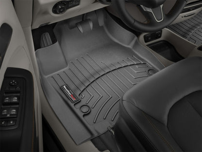 WeatherTech 2017+ Chrysler Pacifica Front FloorLiner - Black