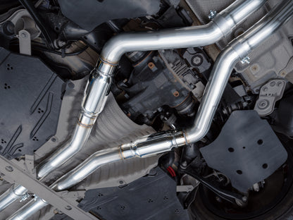 AWE Tuning 22-26 BMW M240i (G42) Touring Edition Exhaust - Chrome Silver Tips