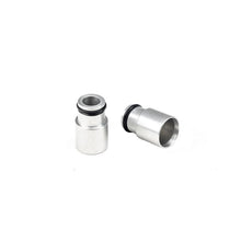 Injector Dynamics +12mm Clear Anodize Bottom Adapter 14mm Lower O-Ring