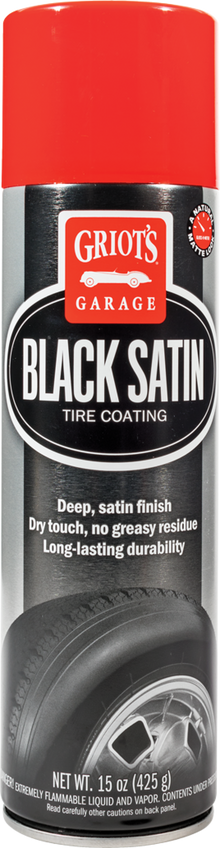 Griots Garage Black Satin Tire Coating - 15oz (Aerosol)