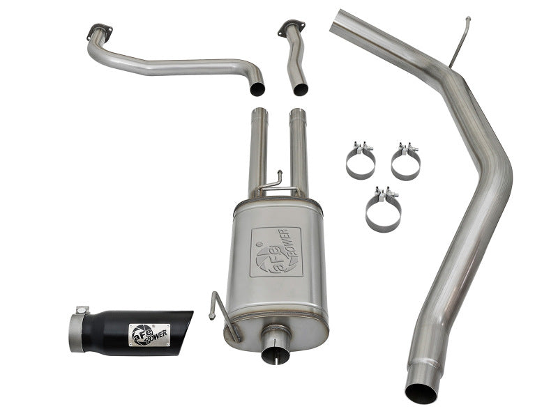 aFe MACH Force XP 2.5in Cat-Back Exhaust System w/ Black Tip Nissan Frontier 17-19 V8-5.6L