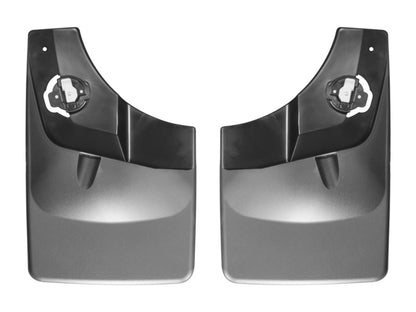 WeatherTech 2015 Ford F-150 w/ Fender Lip Molding No Drill Rear Mudflaps