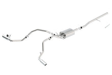Borla 14 Silv/Sierra C/B Exhaust ATAK 1500 5.3L V8 AT/MT 2&4WD Ext Cab Split Side Exit