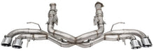 Corsa 2020-25 Corvette C8 3in Xtreme Cat-Back Exhaust 4.5in Pol Quad Tips - Deletes stock AFM Valve