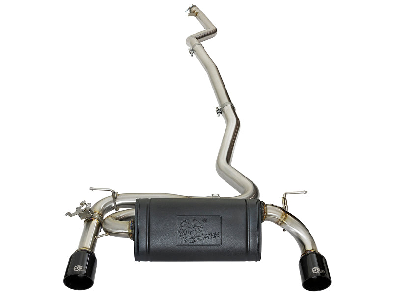 aFe MACH Force XP Exhausts Cat-Back SS 16-17 BMW 340i/iX 440i/iX (F3X) L6-3.0L (B58) w/Black Tips