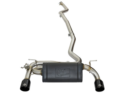 aFe MACH Force XP Exhausts Cat-Back SS 16-17 BMW 340i/iX 440i/iX (F3X) L6-3.0L (B58) w/Black Tips